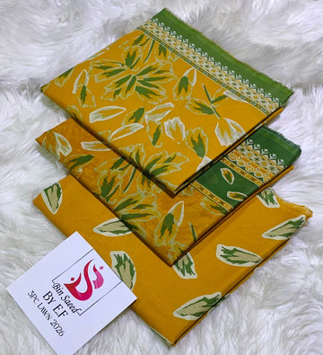 Bin Saeed Printed Lawn Unstitched 3 Piece Suit - K32