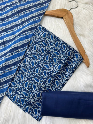Bin Saeed Printed Lawn Unstitched 3 Piece Suit - K15