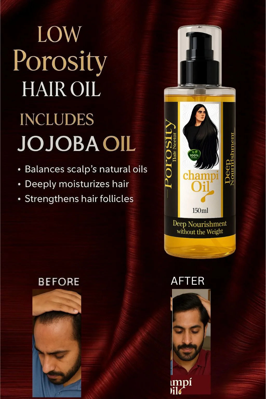 Champi Oil Low Porosity Oil