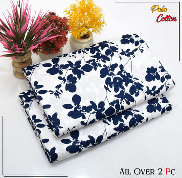 POLO COTTON PRINTED  2PC [ SALE OFFER ] PC-72