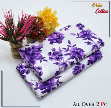 POLO COTTON PRINTED  2PC [ SALE OFFER ] PC-71