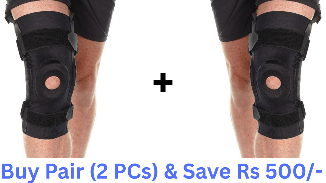 Open Patella Knee Support With Hinges Neoprene (Imported)